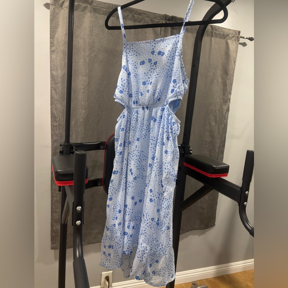 Girls blue dress